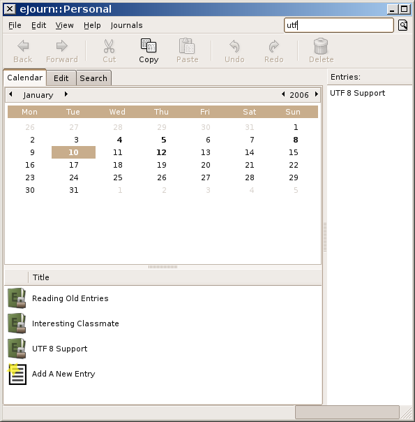 showing the new search ui