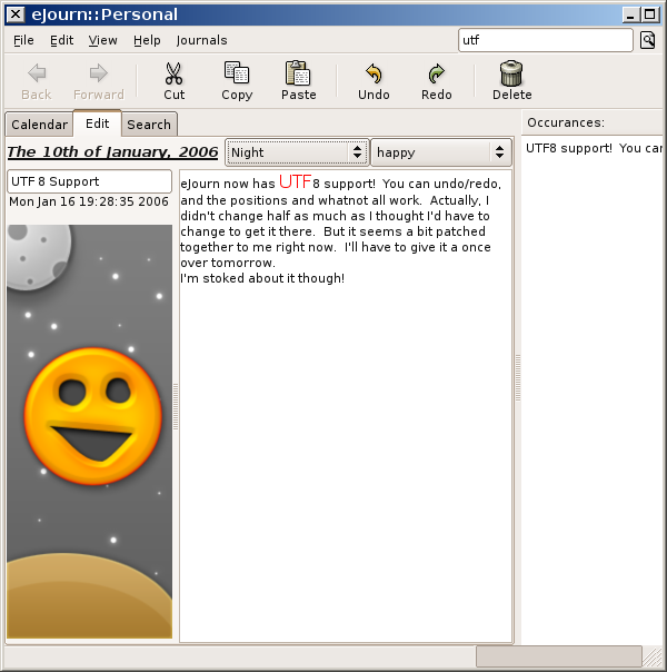 the edit tab, with the new search ui